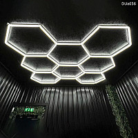 Αρθρωτός φωτισμός κηρήθρας – 8 x εξαγωνικά φώτα για λεπτομέρειες και διακόσμηση – DUa656 - Sellzone.bg Αρθρωτός φωτισμός κηρήθρας – 8 x εξαγωνικά φώτα για λεπτομέρειες και διακόσμηση – DUa656